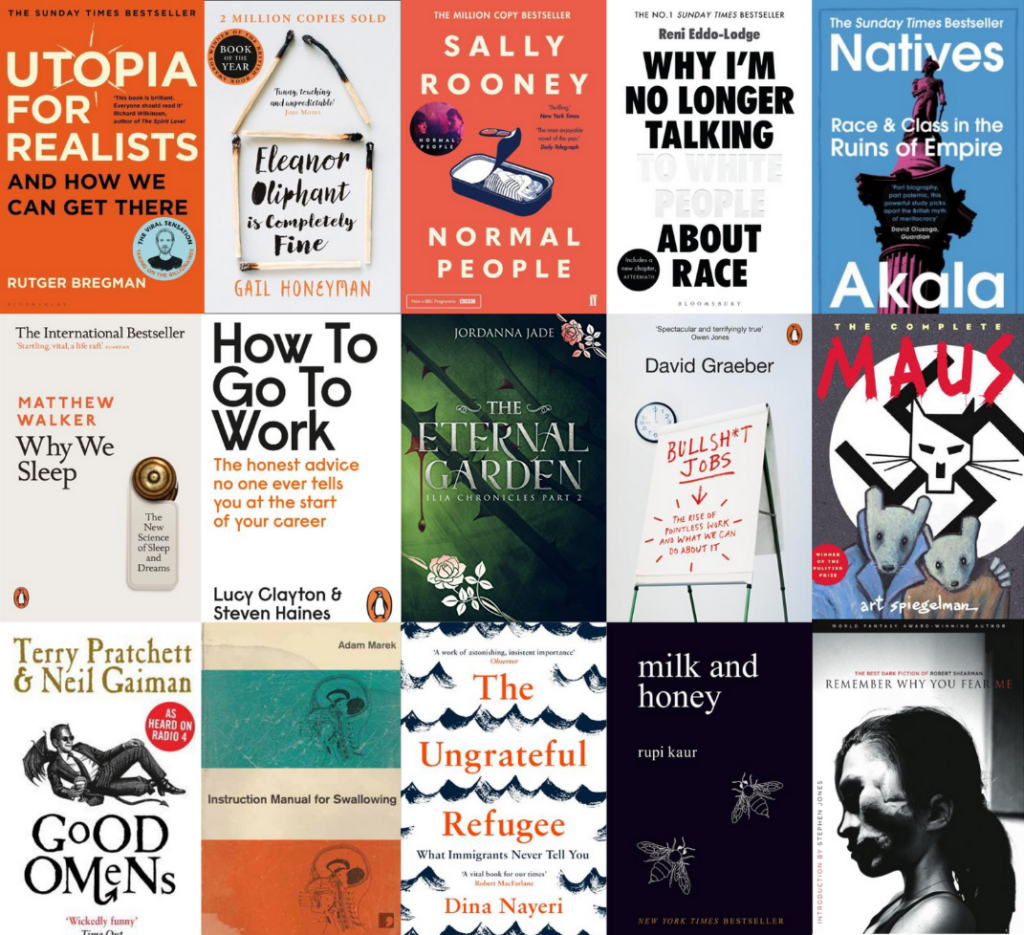 Collage of all 15 book covers in this list.